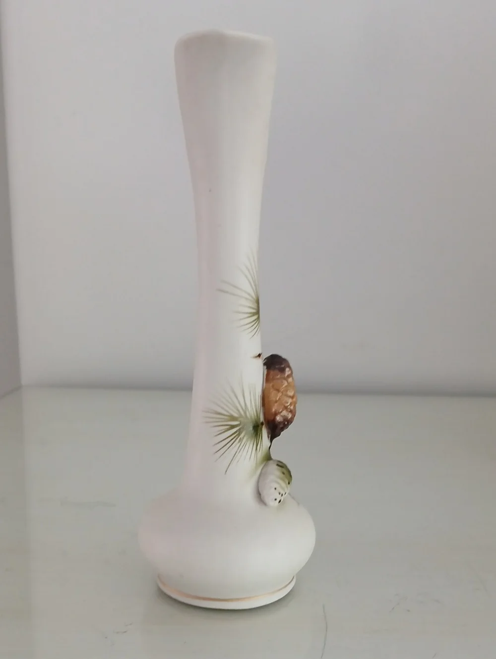Vintage Lefton Pinecone Bud Vase 7